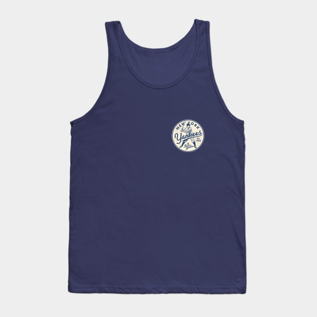 Old Style New York Yankees SMALL by Buck Tee Tank Top by Buck Tee